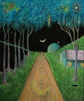 Canvas Painting - Between Dream and Reality